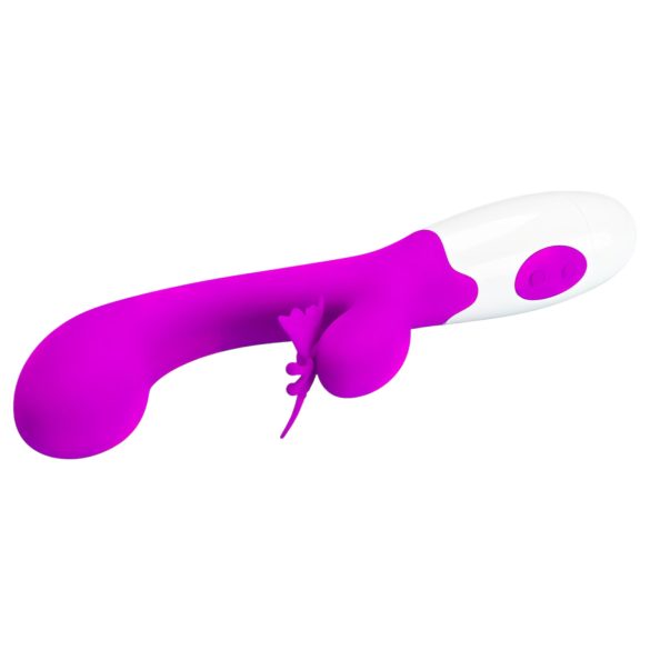 Pretty Love Butterfly Kiss - vibrador con estimulador de clítoris
