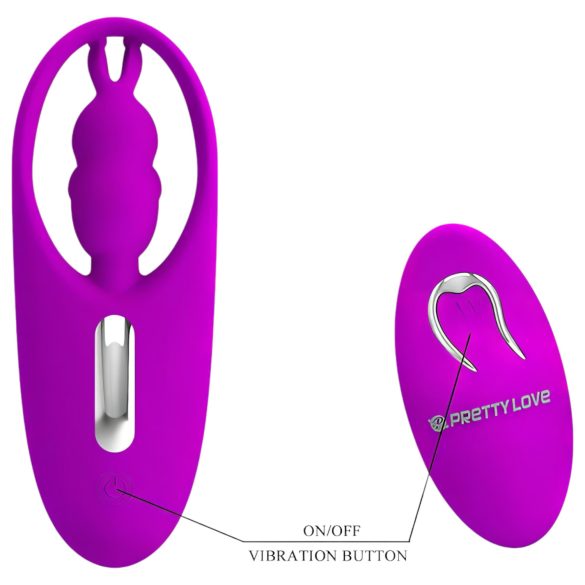Pretty Love Wild Rabbit - Vibrador con estimulador de clítoris tipo conejo