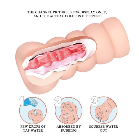 Crazy Bull - masturbador vagina anime - tacto realista - color natural