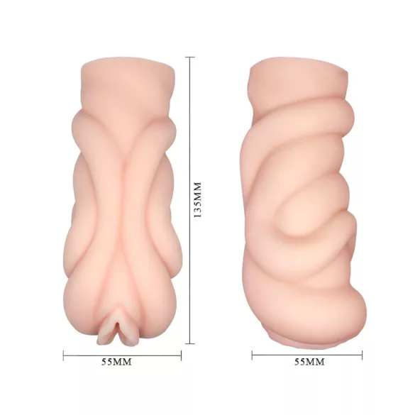 Crazy Bull - masturbador vagina realista - silicona color natural