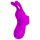 Pretty Love Bunny - vibrador de dedo con conejo (lila)