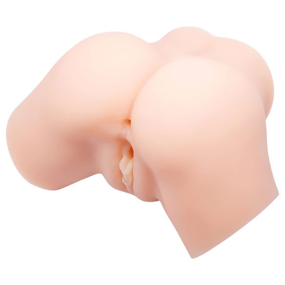 Crazy Bull - masturbador realista con vibración - culo artificial color natural