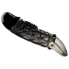 Pretty Love Cecelia - funda vibratoria de anillo para pene (negro)   Pretty Love Cecelia - funda vibratoria de anillo para pene (negro)