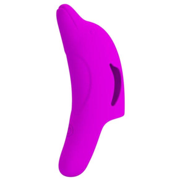 Pretty Love Delphini - vibrador delfines para dedos (lila)