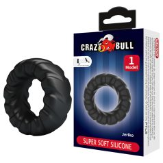Crazy Bull - anillo para el pene extra fuerte (negro)