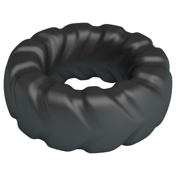 Crazy Bull - anillo para pene extra resistente - silicona negra