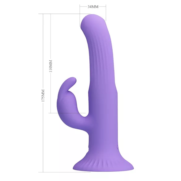 Pretty Love Killmoulis - Vibrador de punto G y de lengua (lila)