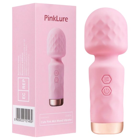 Vibeconnect - mini vibrador masajeador recargable e impermeable (rosa)