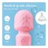 Vibeconnect - mini vibrador masajeador recargable e impermeable (rosa)