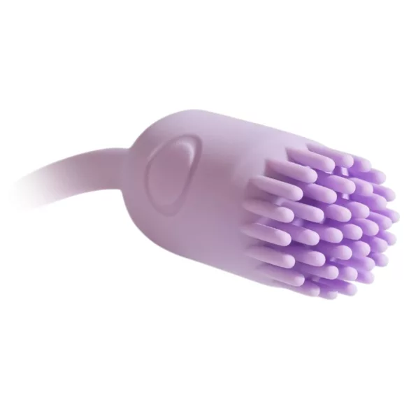 Svakom Plume - huevo vibrador 2 en 1 (morado)