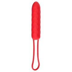 Vibeconnect Faith - vibrador rojo recargable y sumergible