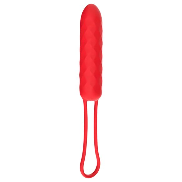 Vibeconnect Faith - vibrador recargable, resistente al agua (rojo)