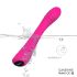 Vibrador G-punto con texturas recargable (rosa)