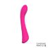 Vibrador G-punto con texturas recargable (rosa)