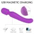 Iris HD Sex - Vibrador masajeador con calentador dual (lila)