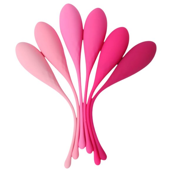 Huevos Sensuales HD - Set de 6 Bolas Geisha (rosa)