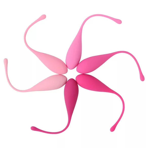 Sex HD Eggs - Set de bolas Kegel 6 piezas - rosa