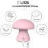 Magic Mushroom - masajeador facial recargable (rosa)