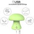 Magic Mushroom - Masajeador facial recargable (verde)