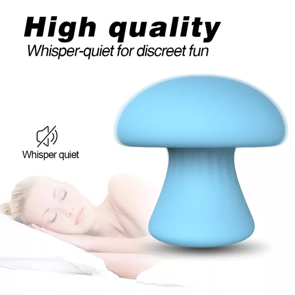 Magic Mushroom - masajeador facial recargable (azul)