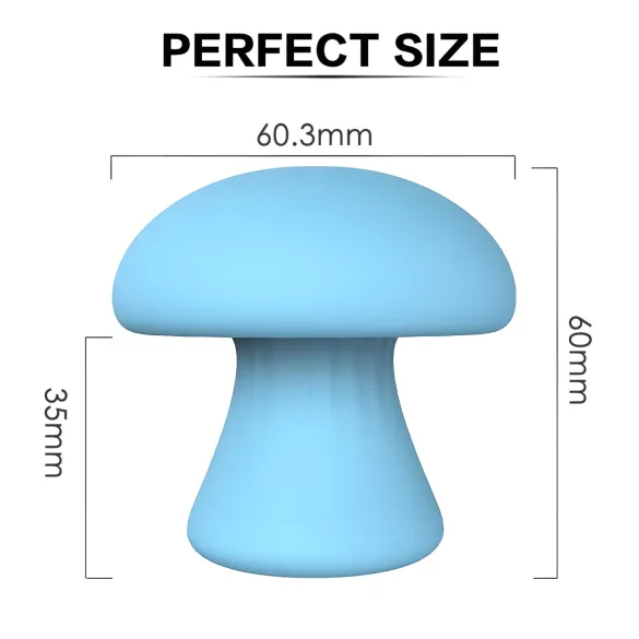 Magic Mushroom - masajeador facial recargable (azul)