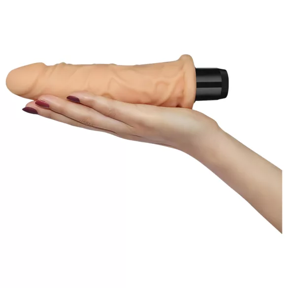 Lovetoy Real Feel - consolador realista vibrador - 19cm - color piel