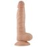 Lovetoy Real Extreme - consolador con ventosa - 21cm (natural)