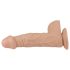 Lovetoy Real Extreme - consolador con ventosa - 23cm (natural)