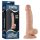 Lovetoy Real Extreme - Dildo G-punto con ventosa y testículos - 19cm (natural)