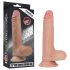 Dildo realista de dos capas 18cm - Lovetoy Nature Cock