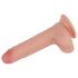 Dildo realista de dos capas 18cm - Lovetoy Nature Cock
