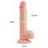Lovetoy Nature Cock - Dildo realista con ventosa - 21cm (natural)