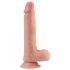 Dildo realista de 20cm - doble capa (natural)