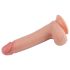 Dildo realista de 20cm - doble capa (natural)