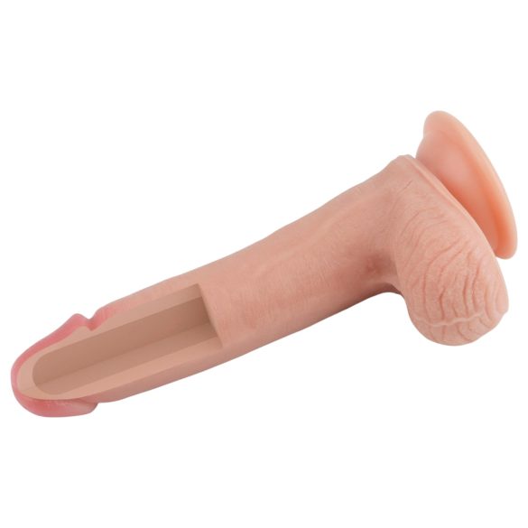 Lovetoy Nature Cock - consolador realista doble capa - 20cm - color piel
