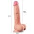 Lovetoy Nature Cock - Dildo realista de doble capa - 25cm (natural)