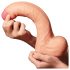 Lovetoy Nature Cock - dildo realista de doble capa - 28cm (natural)