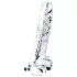 Lovetoy Flawless Clear - consolador con ventosa - 19cm - transparente