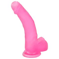 Lovetoy Jelly Studs - consolador ventosa - 20cm (rosa) Lovetoy Jelly Studs - consolador ventosa - 20cm (rosa)