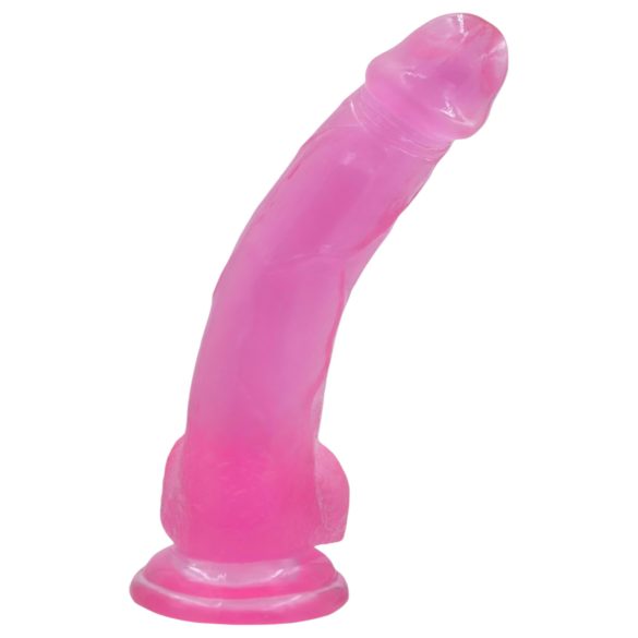 Lovetoy - Consolador con ventosa - 20cm - silicona rosa