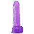 Lovetoy Jelly Studs - Dildo con ventosa 20cm (lila)