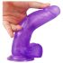 Lovetoy Jelly Studs - Dildo con ventosa 20cm (lila)