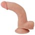 Lovetoy Sliding-Skin - Dildo de doble capa - 21cm (natural)
