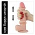 Lovetoy Sliding-Skin - Dildo de doble capa - 21cm (natural)