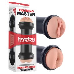 Lovetoy - masturbador doble acción (piel natural) Lovetoy - masturbador doble acción (piel natural)