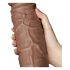 Lovetoy Chubby - Dildo realista con ventosa 25cm (natural)