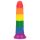 Lovetoy Prider - dildo realista - 19cm (arcoíris)