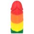Lovetoy Prider - dildo realista - 19cm (arcoíris)