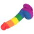 Dildo realista Lovetoy Prider 19cm - Arcoíris 
