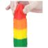 Lovetoy Prider - dildo realista de silicona - 19cm (arcoíris)